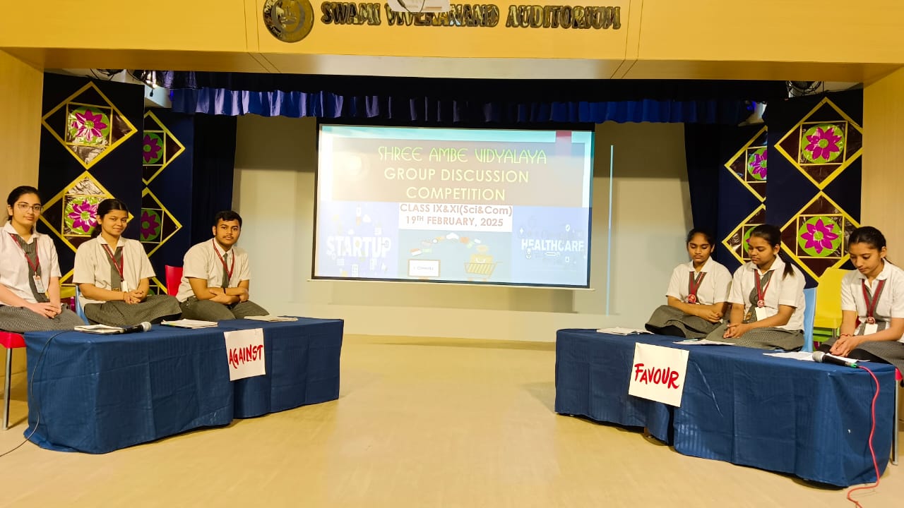 Ambe Group of Schools | Group Discussions